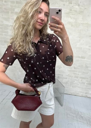 Jonie skjorte Coffee Bean Dots Baum Und Pferdgarten 